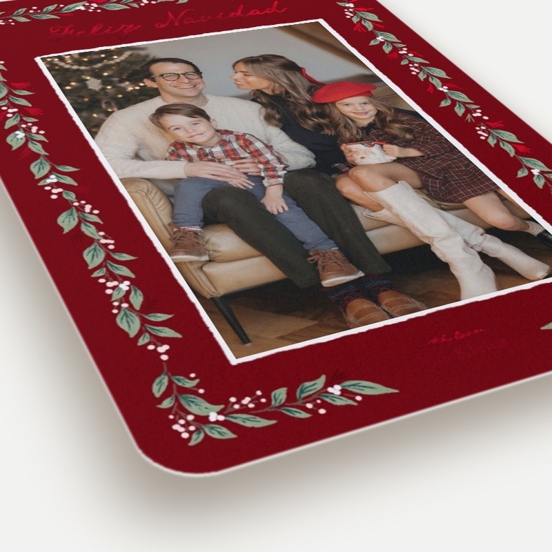 Botanical Frame Holiday Card