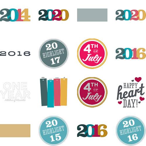 A Year in Color 8x8 undefined  Premium Album