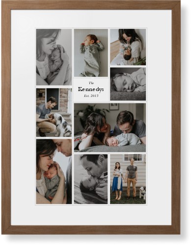 Modern Family Collage Portrait