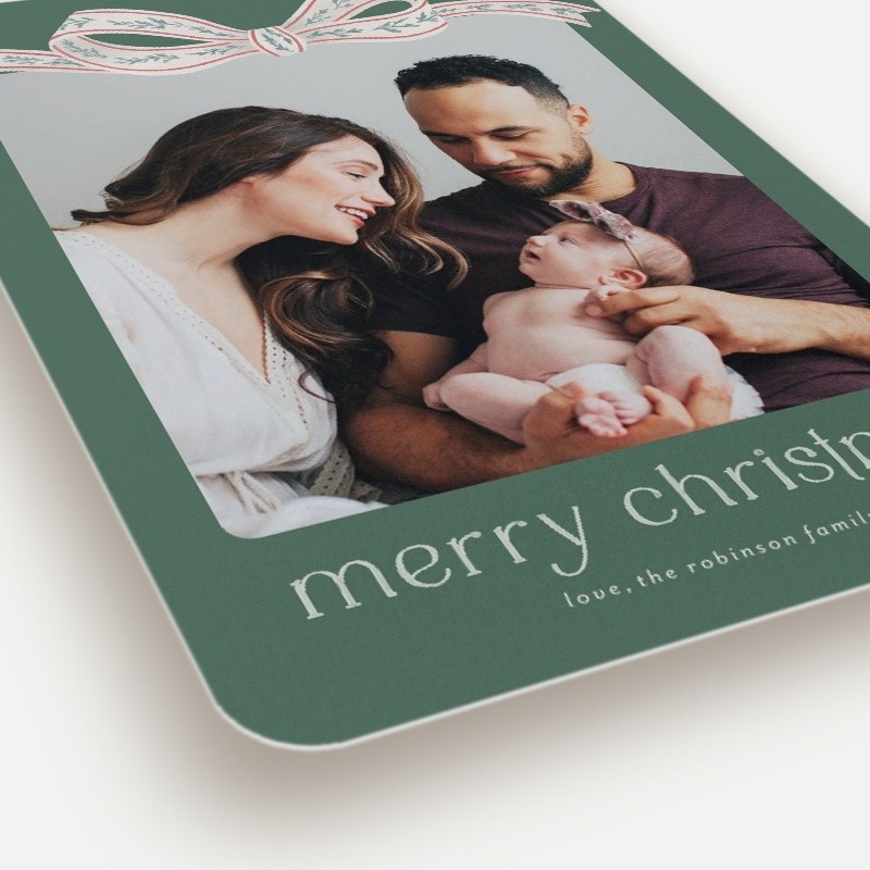Gorgeous Bow Holiday Card