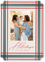 Brushed Plaid Border