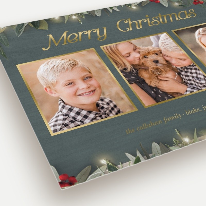 Botanical Trio Holiday Card