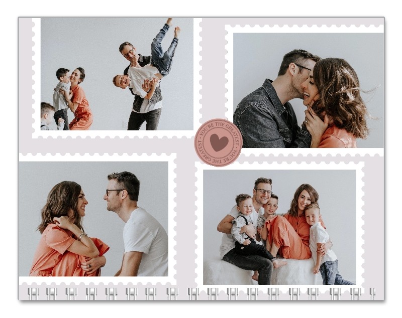 Moments with Mom and Dad Calendar 8x11 undefined  Wall Calendar