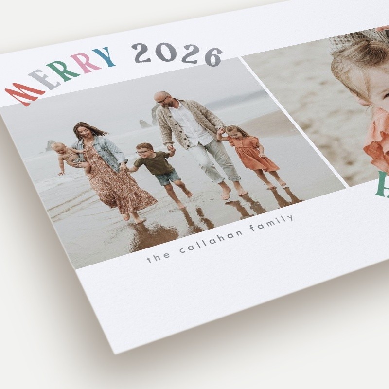 Playful Arch New Year's Card