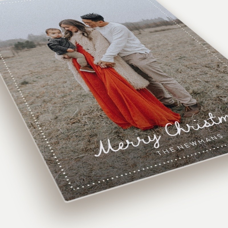 Dotted Frame Holiday Card