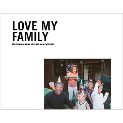 Everyday Bold Type 8x11 undefined  Premium Album