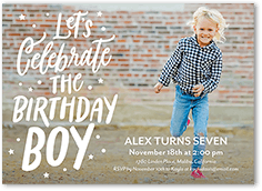 Celebrate Birthday Boy