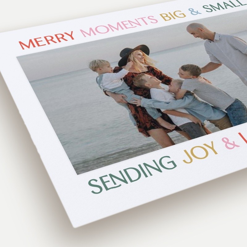 Cheerful Multi Christmas Card