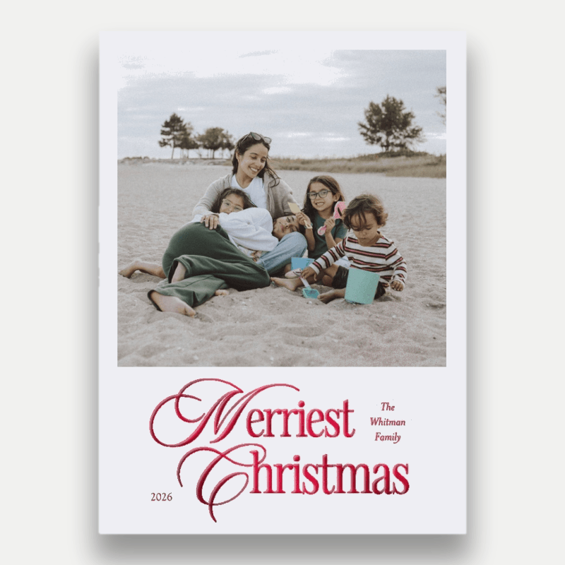 Grand Collage Holiday Card