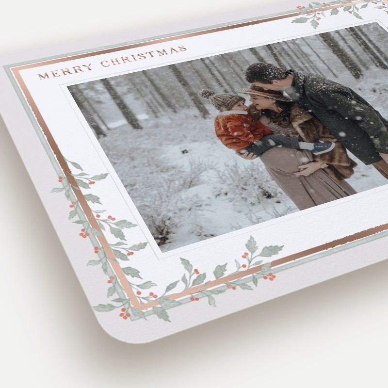 Climbing Vines Holiday Card