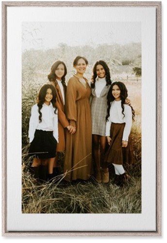 Simple Gallery of One Border Portrait 20x30 Multicolor  Canvas Print