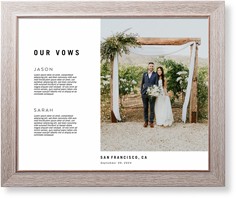 Modern and Minimal Vows