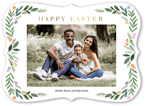 Loving Frame 5x7 White  Easter Card