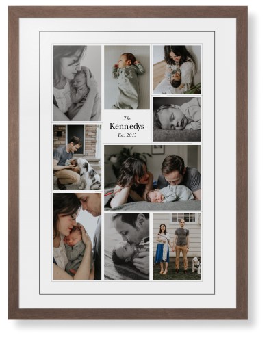 Modern Family Collage Portrait