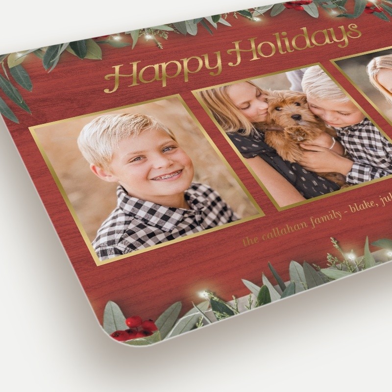 Botanical Trio Holiday Card