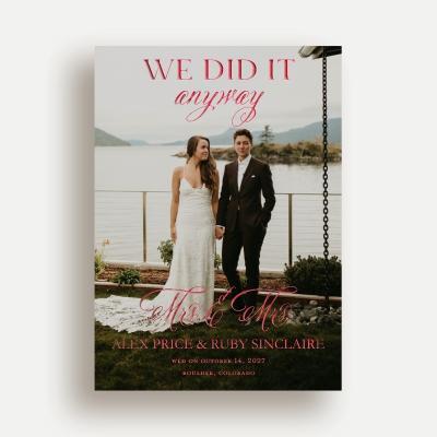 We Did It Anyway Mrs