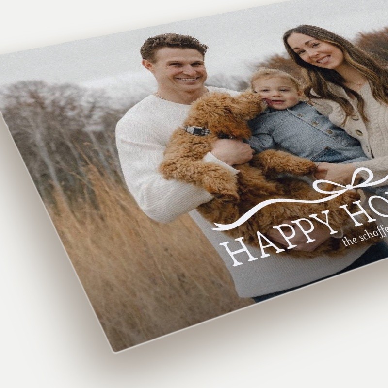 Bow Tied Holiday Card