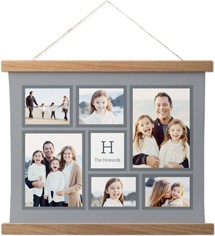 Monogrammed Collage Landscape