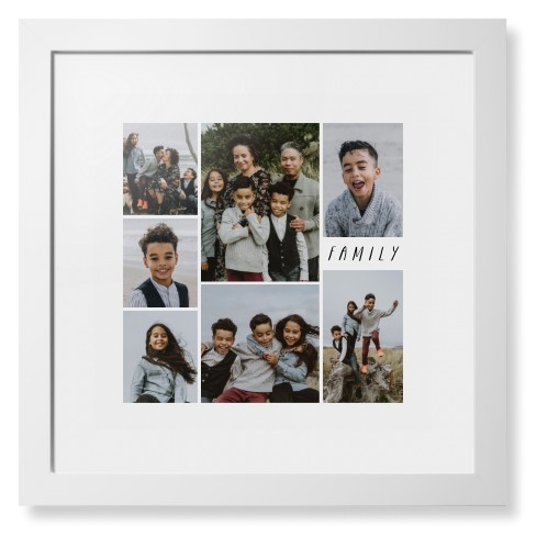 Rustic Picture Gallery Collage Of Seven