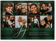 Joyful Holiday Plaid