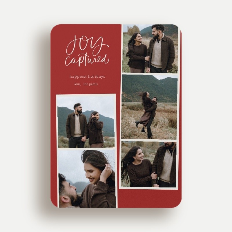Captured Moments Holiday Card
