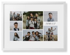 Rustic Picture Gallery Collage Of Seven