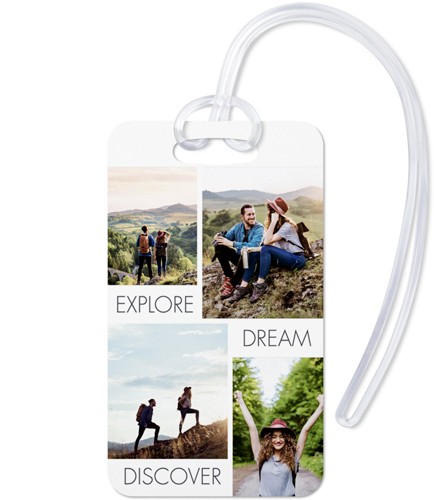 Explore Gallery Of Four 2x4 Multicolor  Luggage Tag