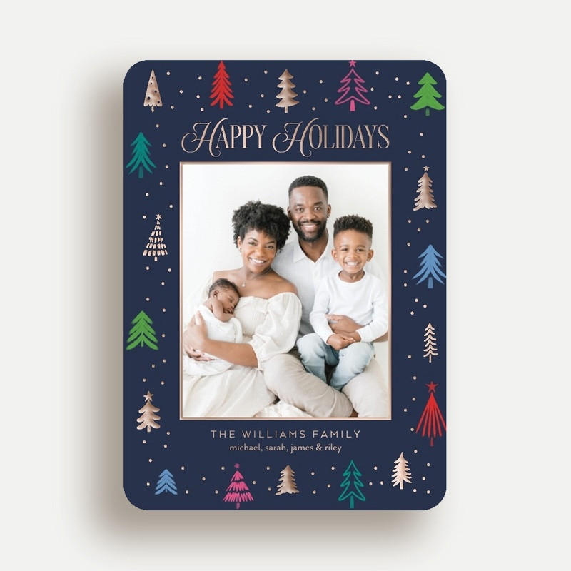 Festive Tree Border