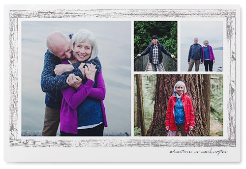 Brushed Border Collage Of Four