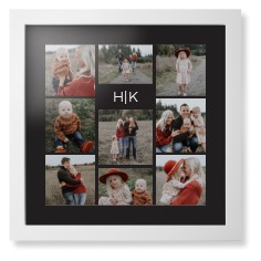 Modern Gallery Monogram of Nine