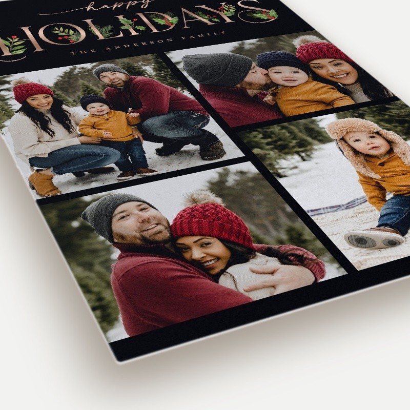Classic Statement Holiday Card