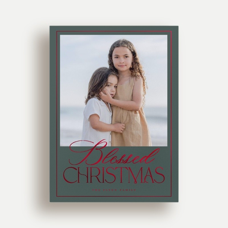 Refined Collage Holiday Card