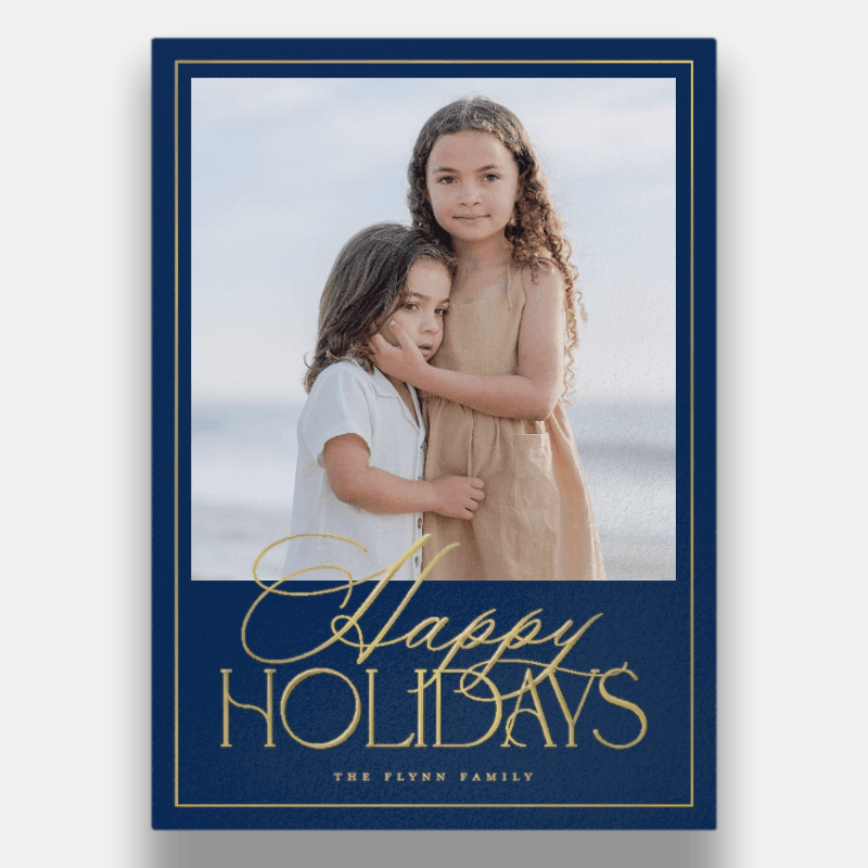 Refined Collage Holiday Card