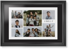 Rustic Picture Gallery Collage Of Seven