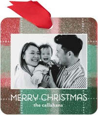 Textured Christmas Plaid