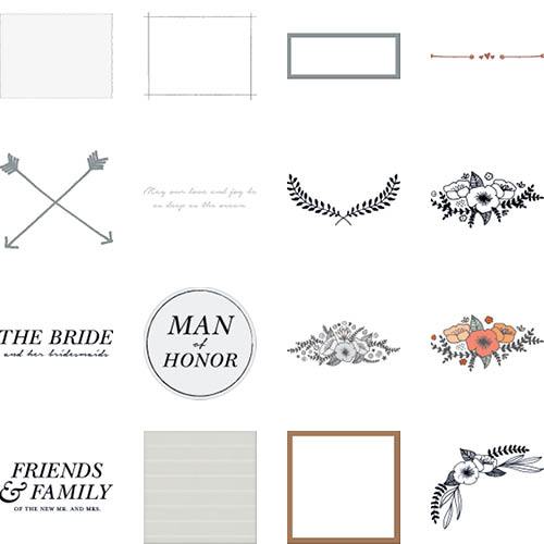 Rustic Wedding 12x12 undefined  Premium Album