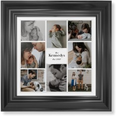 Modern Family Collage Portrait