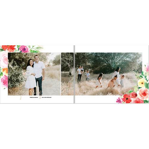 Colorful Blooms 11x14 undefined  Premium Album