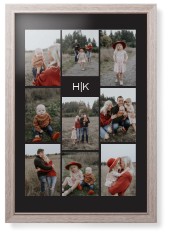 Modern Gallery Monogram of Nine