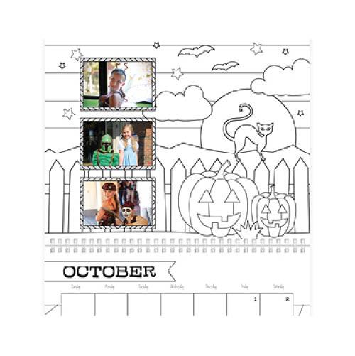 Kids Coloring Calendar