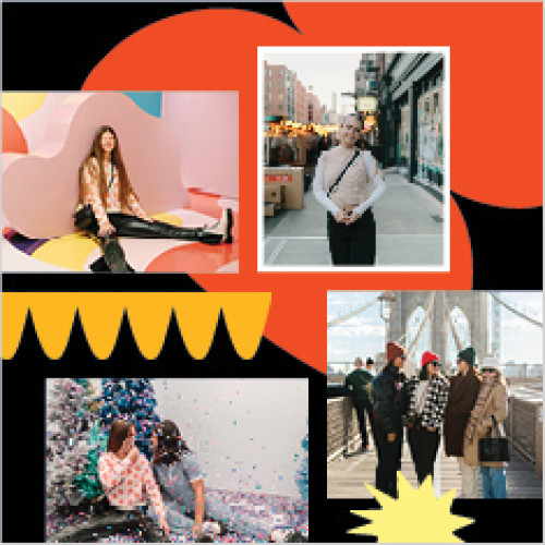 Bright Color Pop Calendar 12x12 undefined  Wall Calendar