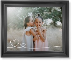 Double Heart Line Art