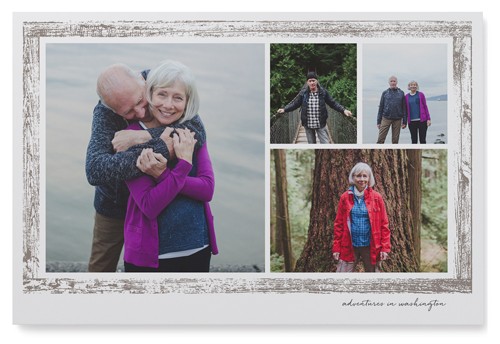 Brushed Border Collage Of Four