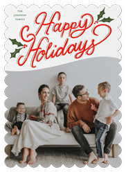 Vibrant Holly Greetings