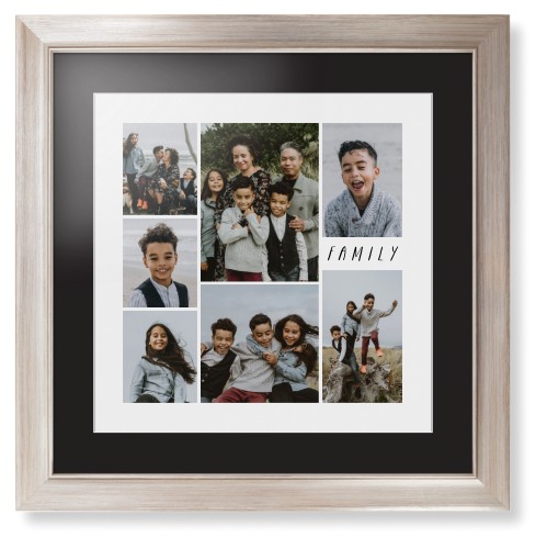 Rustic Picture Gallery Collage Of Seven