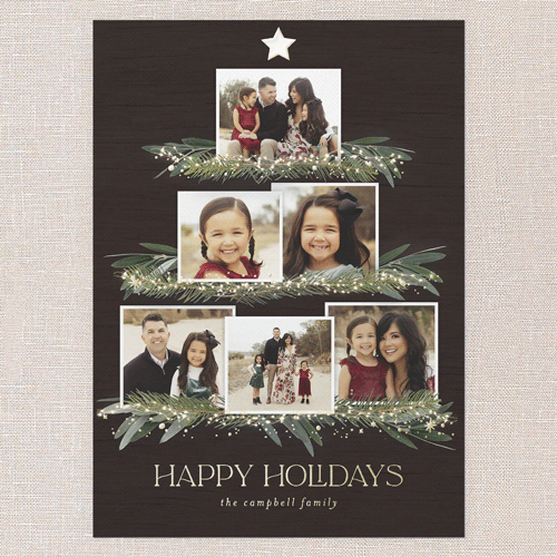 Elegant Botanical Holiday Card