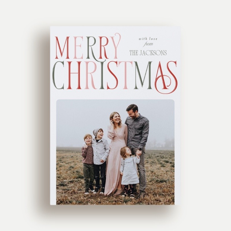 Merry Marquee Holiday Card
