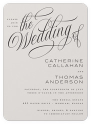 The Wedding Of