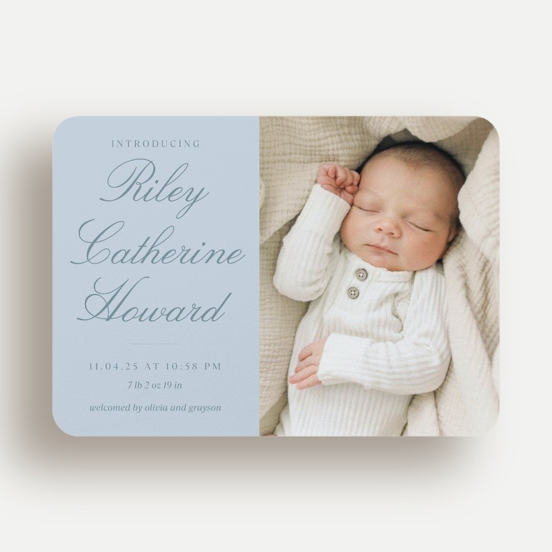Elegant Announcement