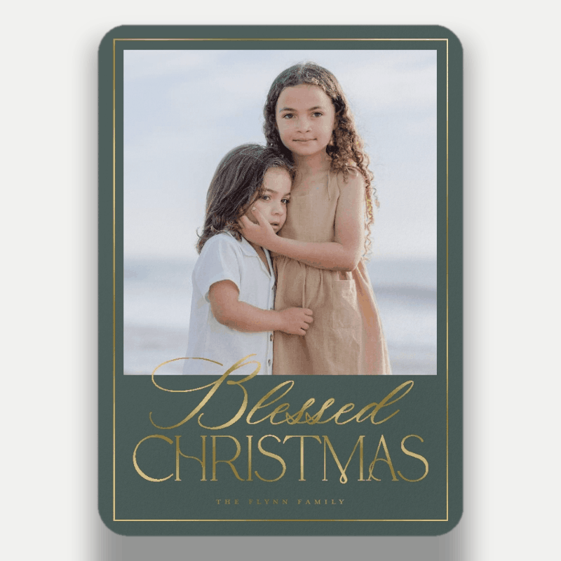 Refined Collage Holiday Card